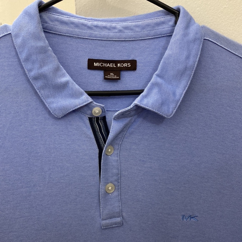 Michael Kors - Men’s Light Blue Polo